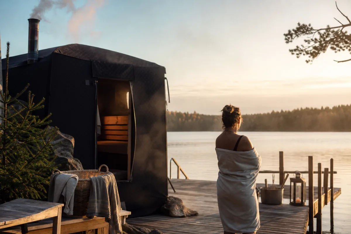 Redaktionell bild till artikeln Bästa bastutältet 2026
