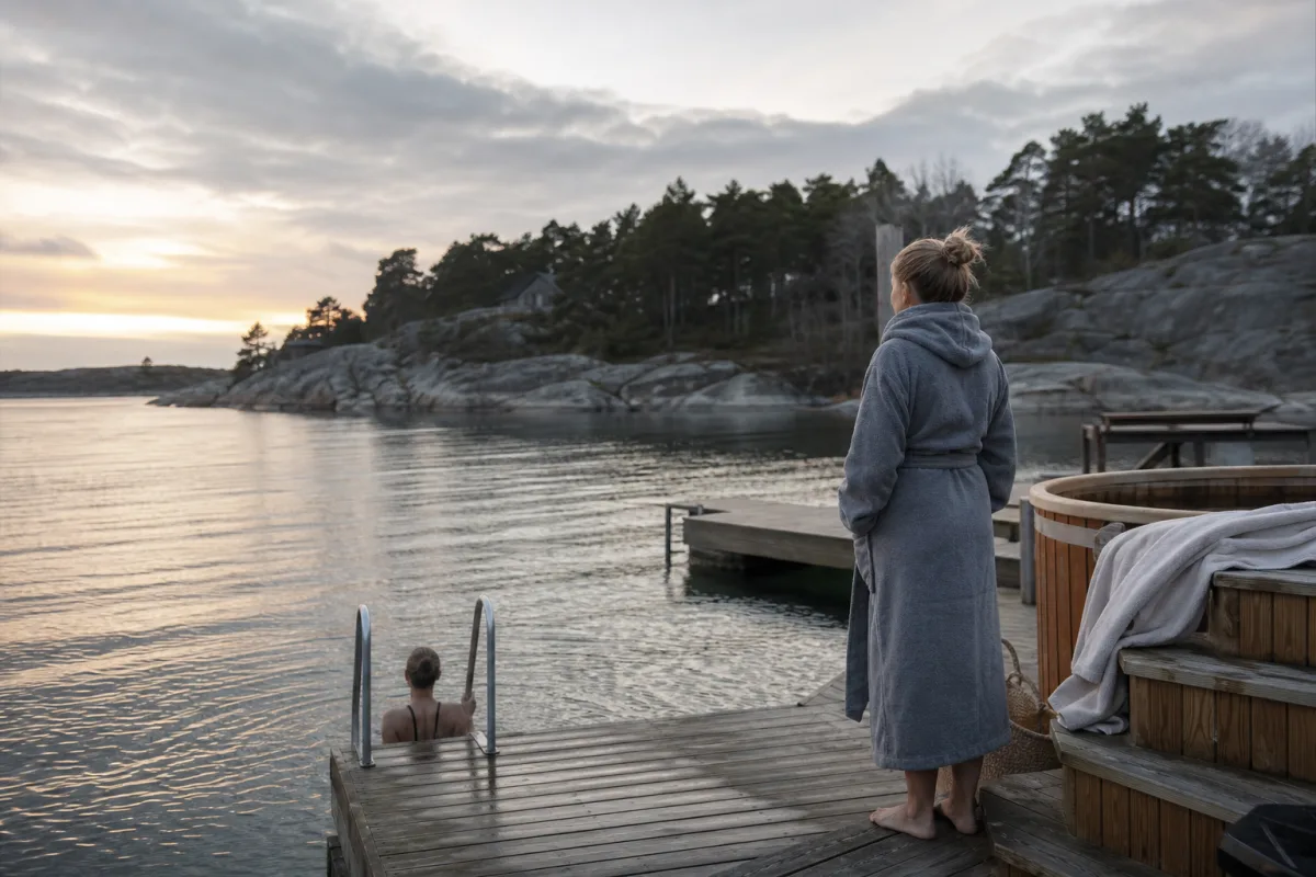 Redaktionell bild till artikeln Bygg eget kallbad hemma