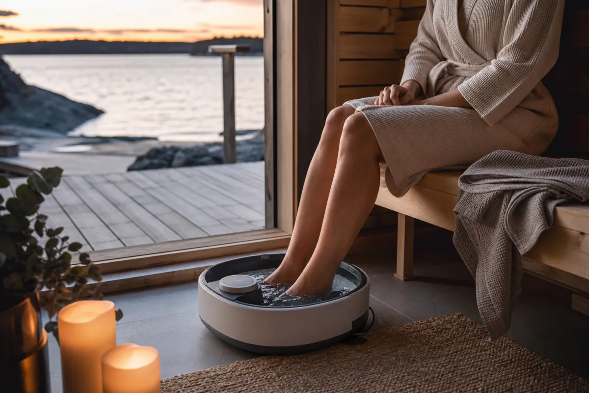 Redaktionell bild till artikeln Bästa fotbadet med massage 2026
