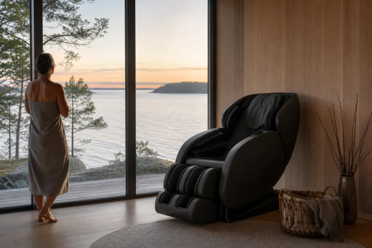 Redaktionell bild till artikeln Hyra eller köpa massagestol?